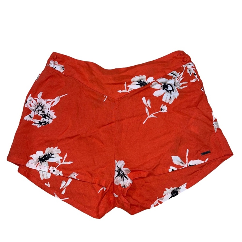Volcom “I stay you go” shorts orange floral small